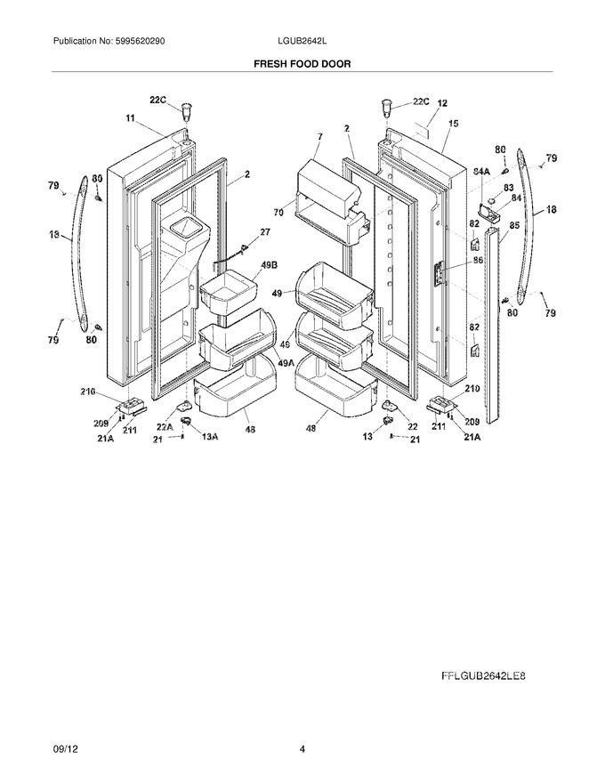 Diagram for LGUB2642LE9