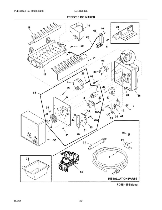 Diagram for LGUB2642LF9