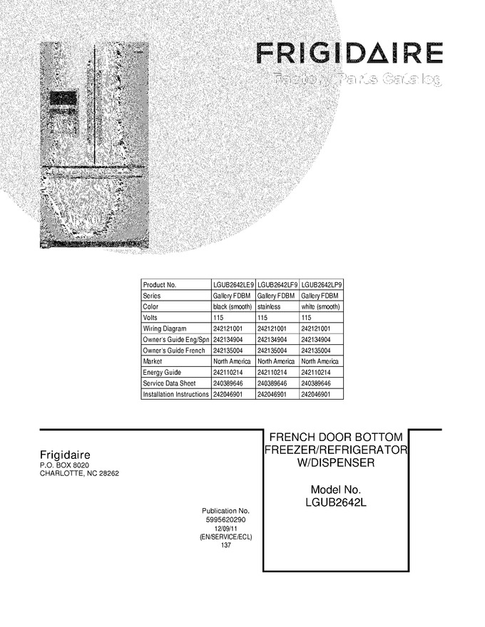 Diagram for LGUB2642LF9