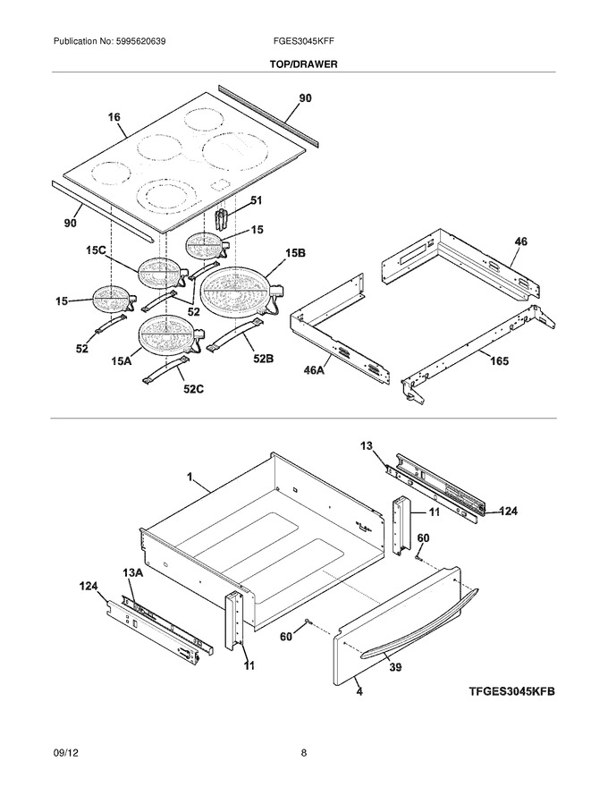 Diagram for FGES3045KFF