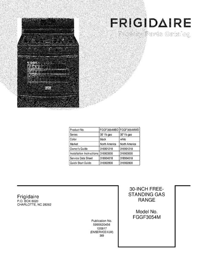 Diagram for FGGF3054MBD