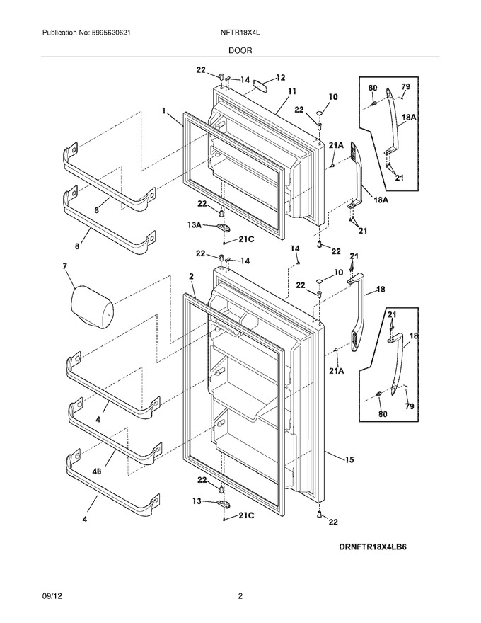 Diagram for NFTR18X4LW9