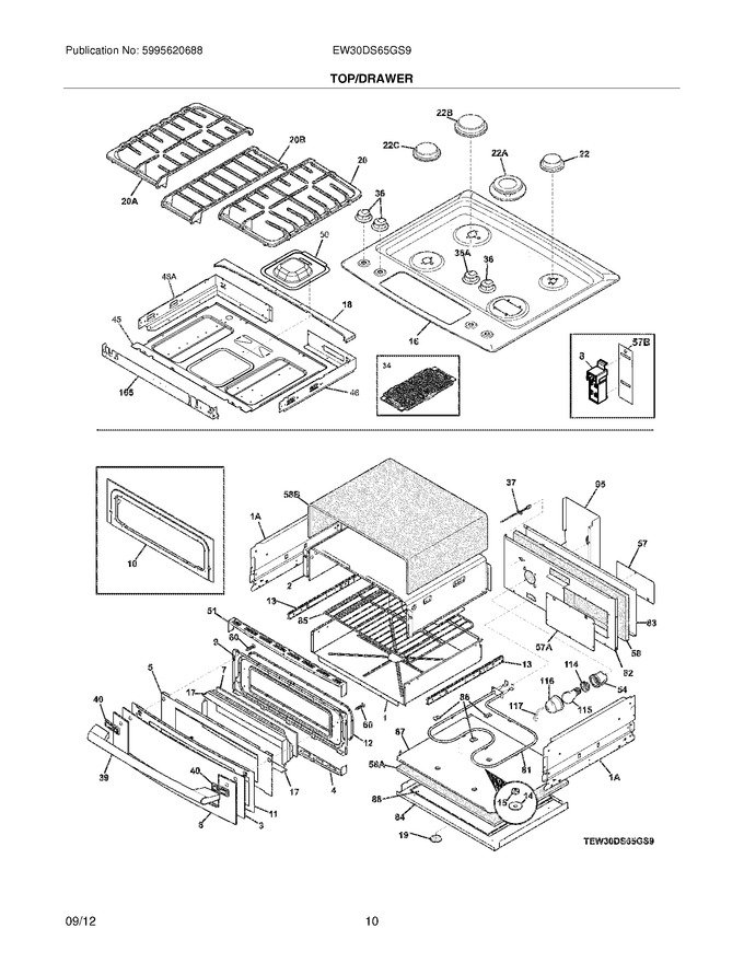 Diagram for EW30DS65GS9