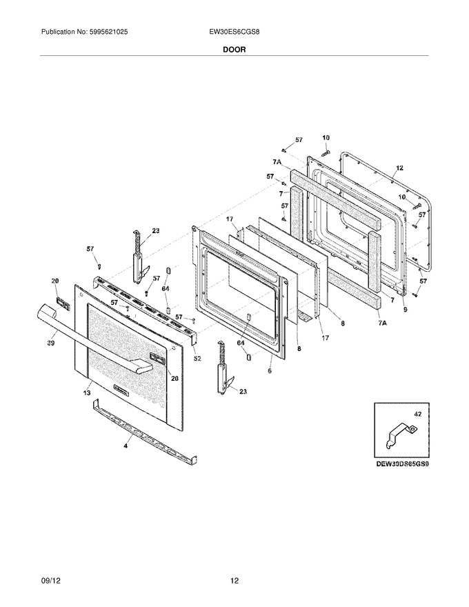 Diagram for EW30ES6CGS8