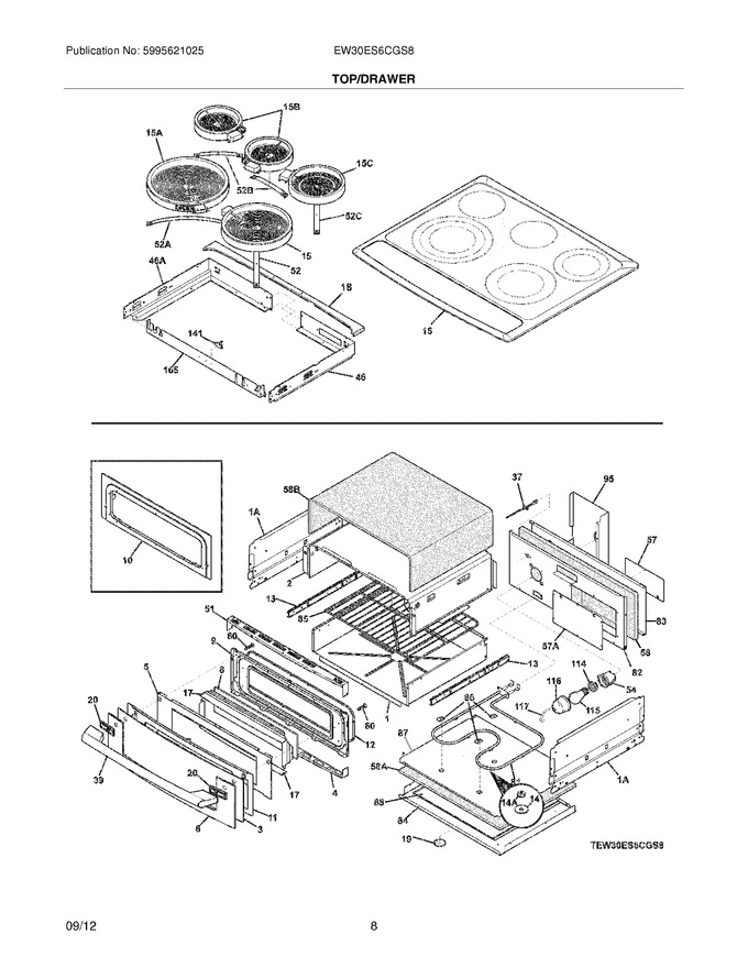 Diagram for EW30ES6CGS8
