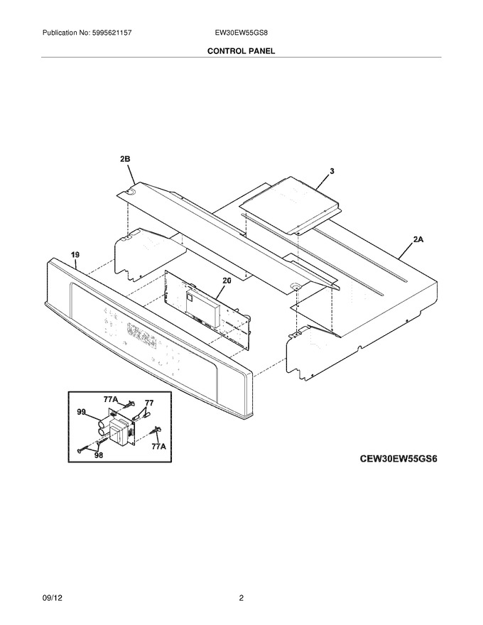 Diagram for EW30EW55GS8