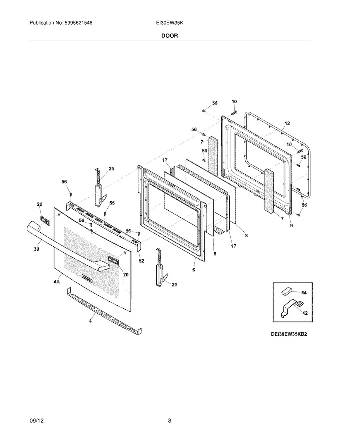 Diagram for EI30EW35KW2