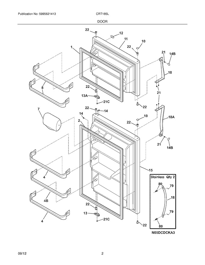 Diagram for CRT185LW8