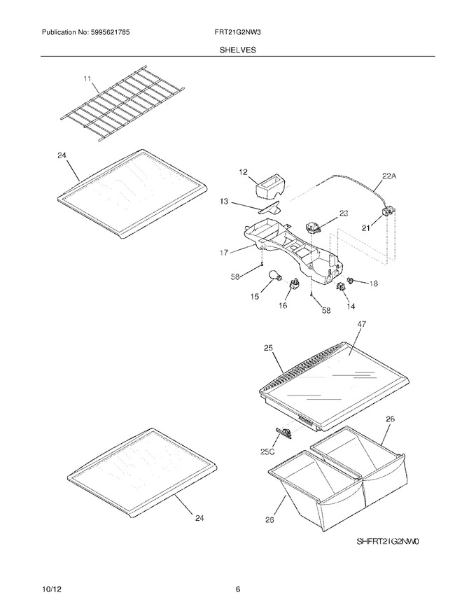 Diagram for FRT21G2NW3