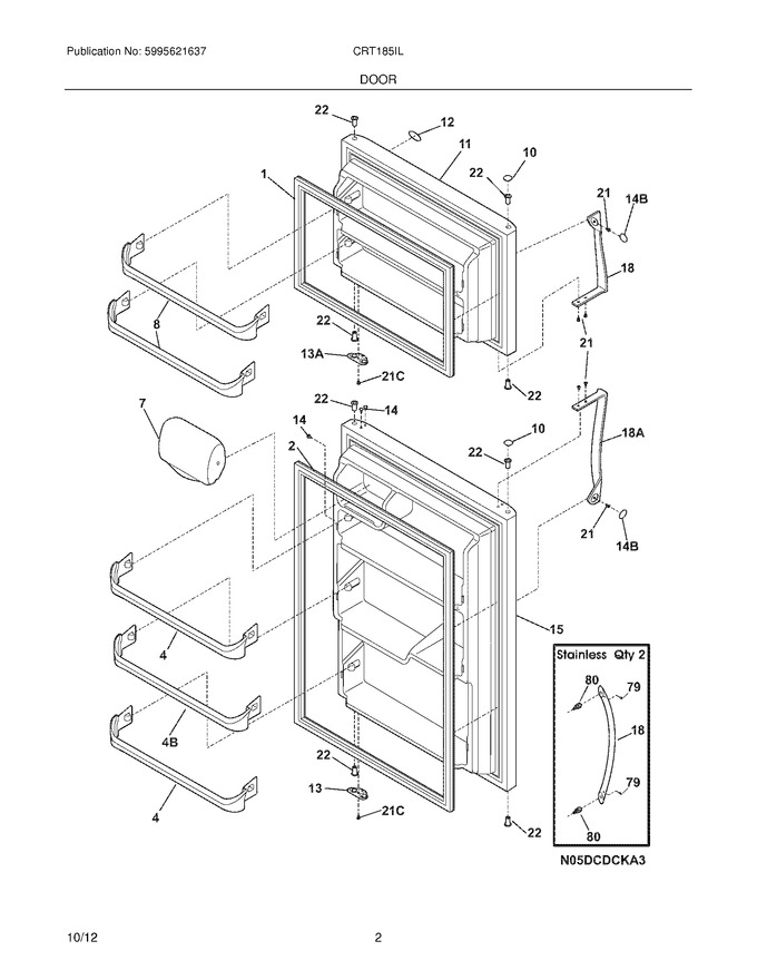 Diagram for CRT185ILW8