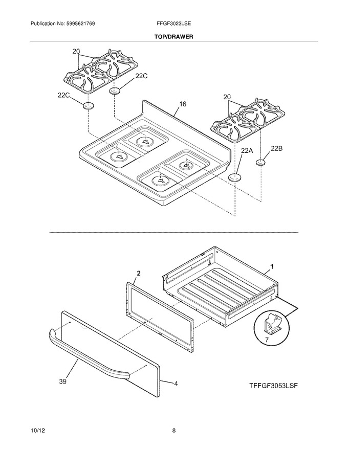 Diagram for FFGF3023LSE