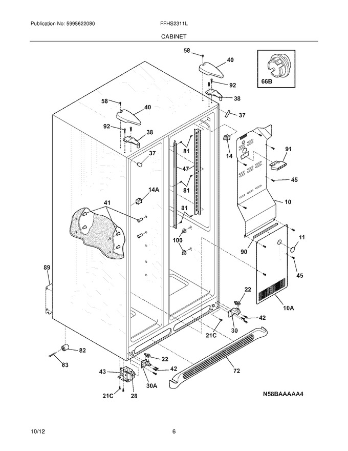 Diagram for FFHS2311LB8