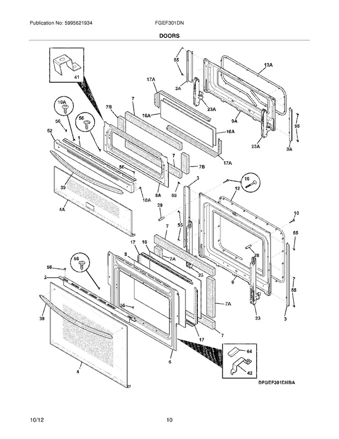 Diagram for FGEF301DNWA
