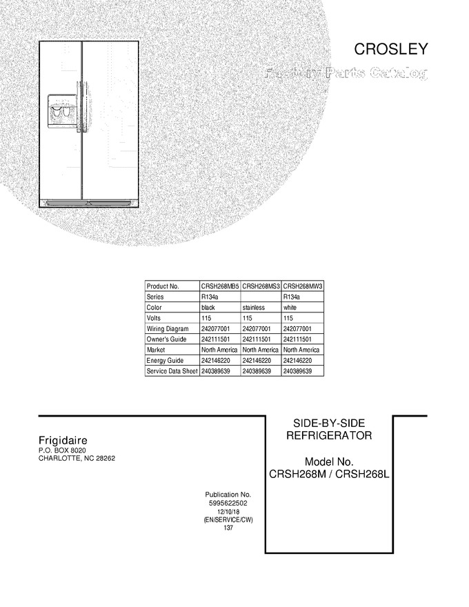 Diagram for CRSH268MB5