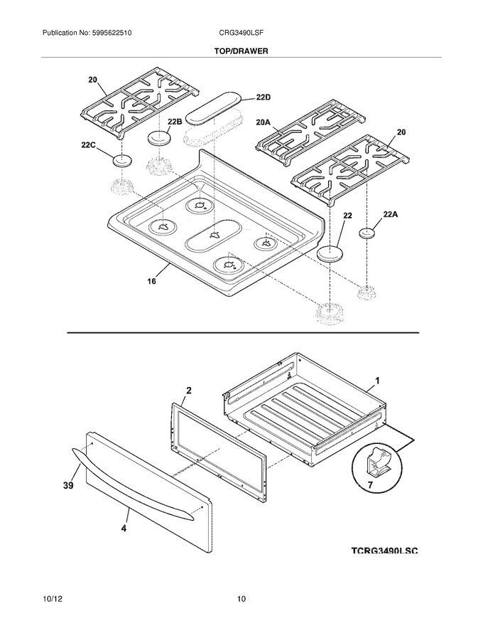 Diagram for CRG3490LSF