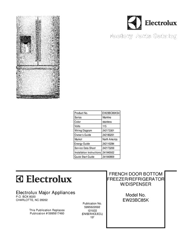 Diagram for EW23BC85KS4