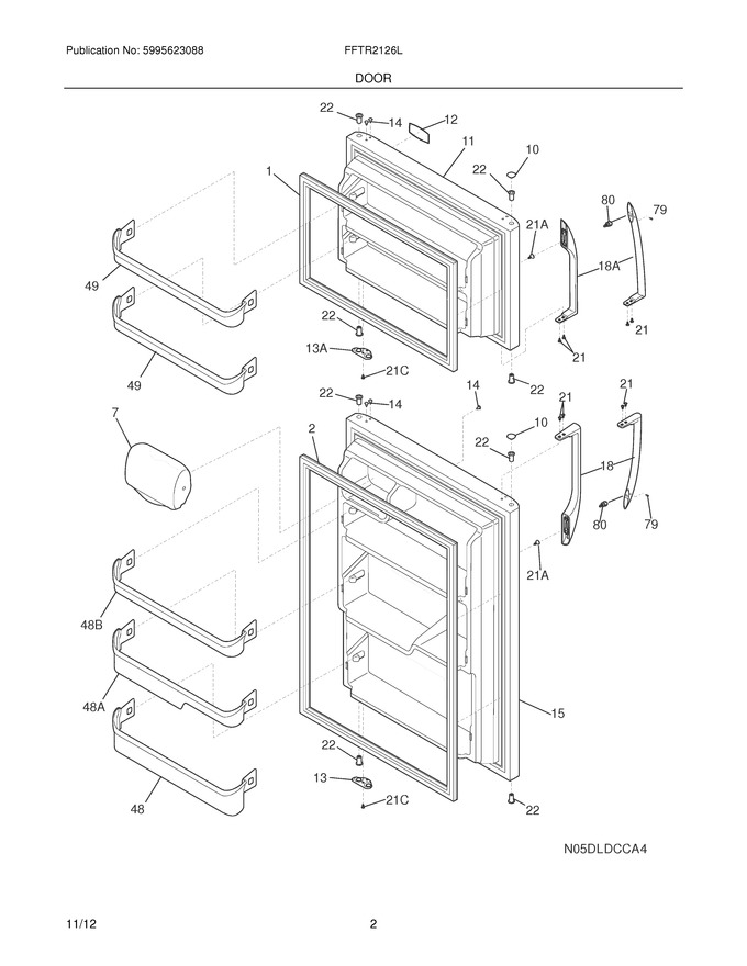 Diagram for FFTR2126LS9