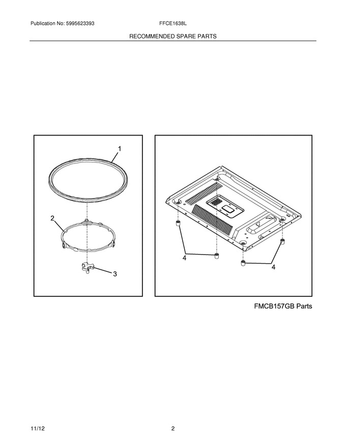 Diagram for FFCE1638LS