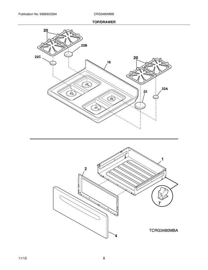 Diagram for CRG3480MBB