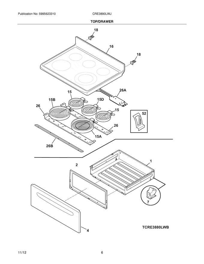 Diagram for CRE3890LWJ