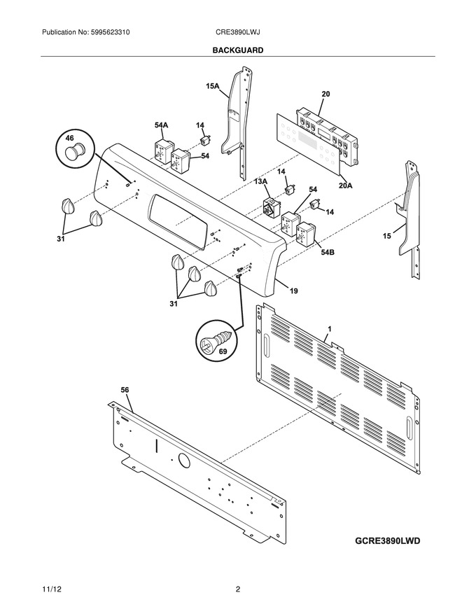 Diagram for CRE3890LWJ