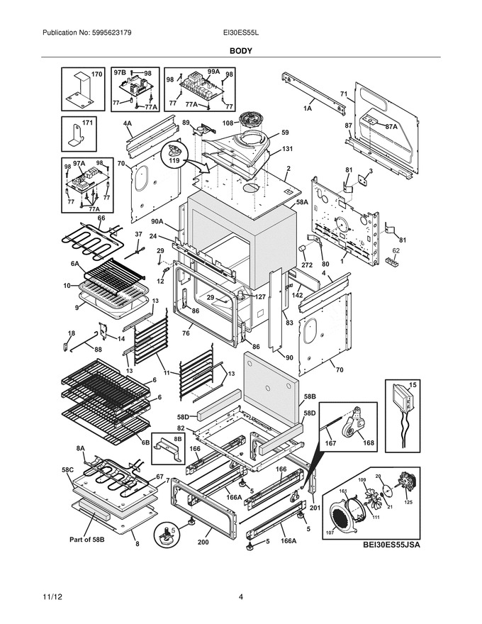 Diagram for EI30ES55LBB