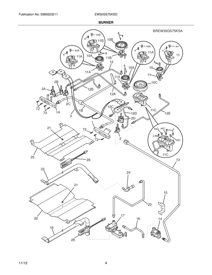 Diagram for EW30GS75KSD