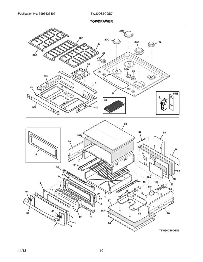 Diagram for EW30DS6CGS7