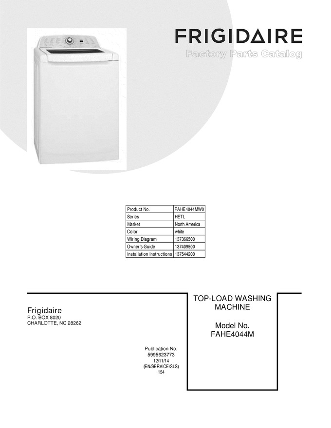 Diagram for FAHE4044MW0