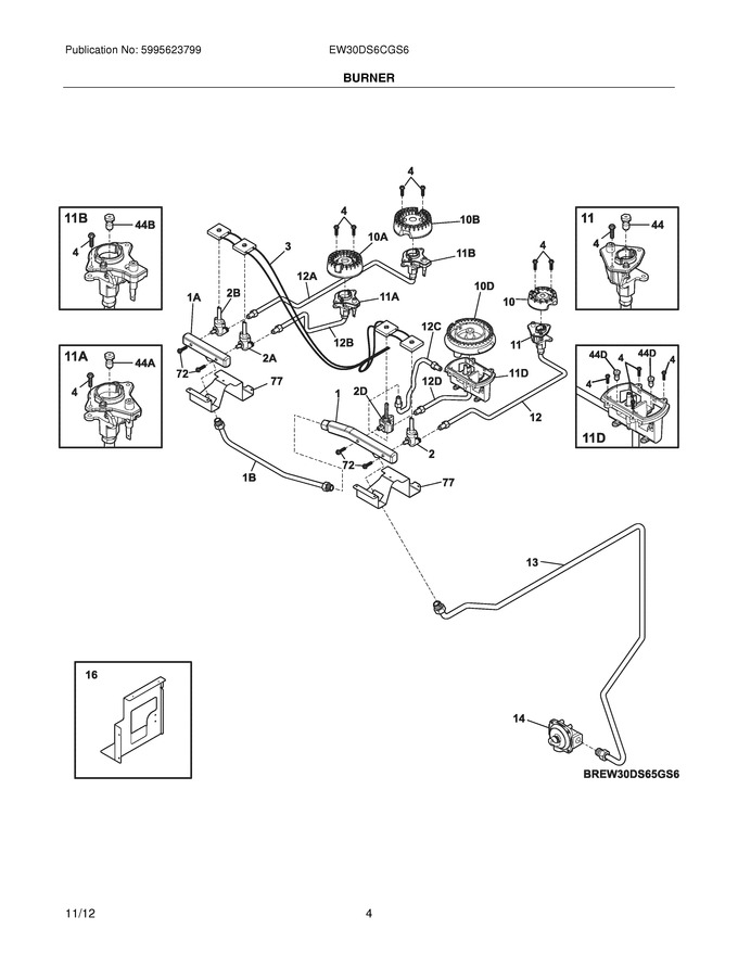 Diagram for EW30DS6CGS6
