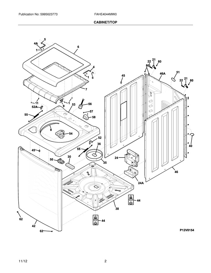 Diagram for FAHE4044MW0