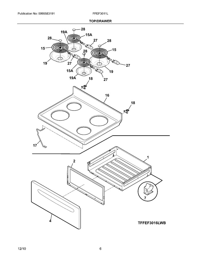 Diagram for FFEF3011LWC