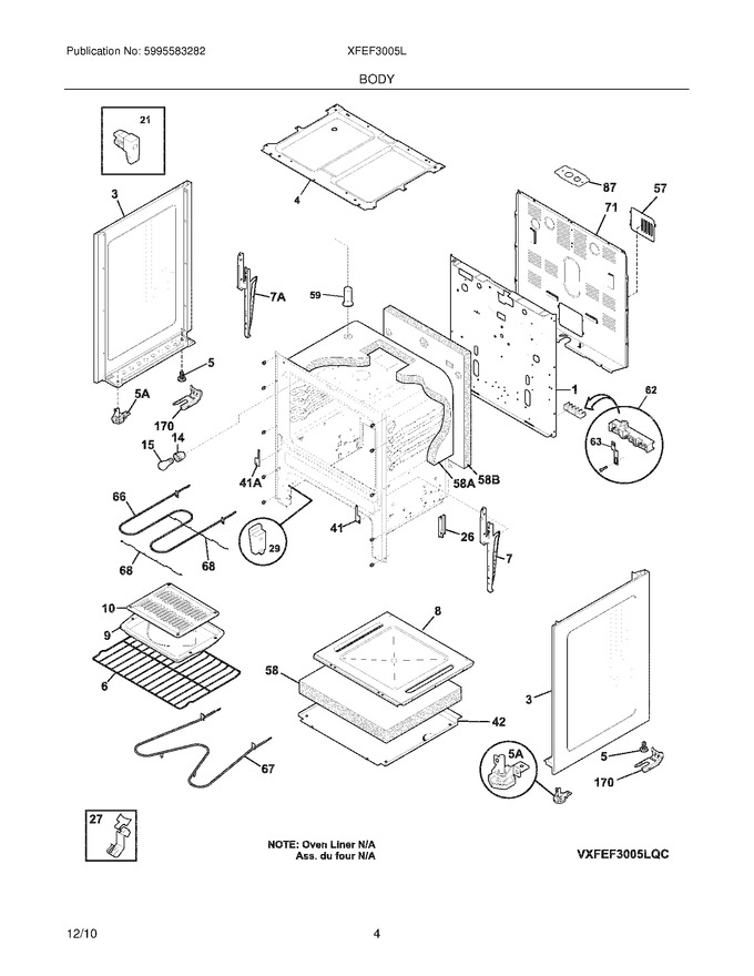 Diagram for XFEF3005LWC