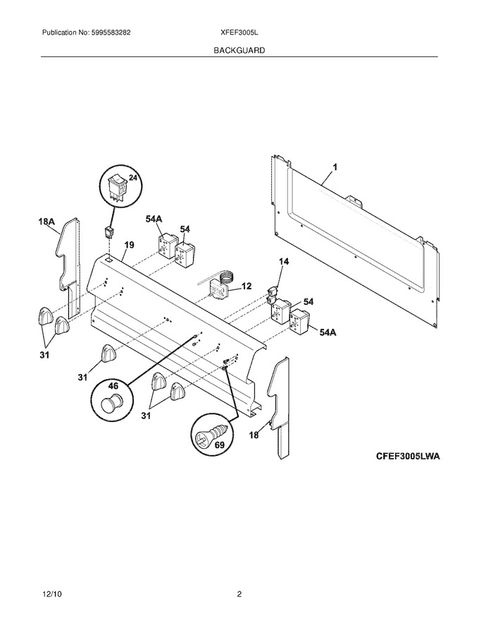 Diagram for XFEF3005LWC