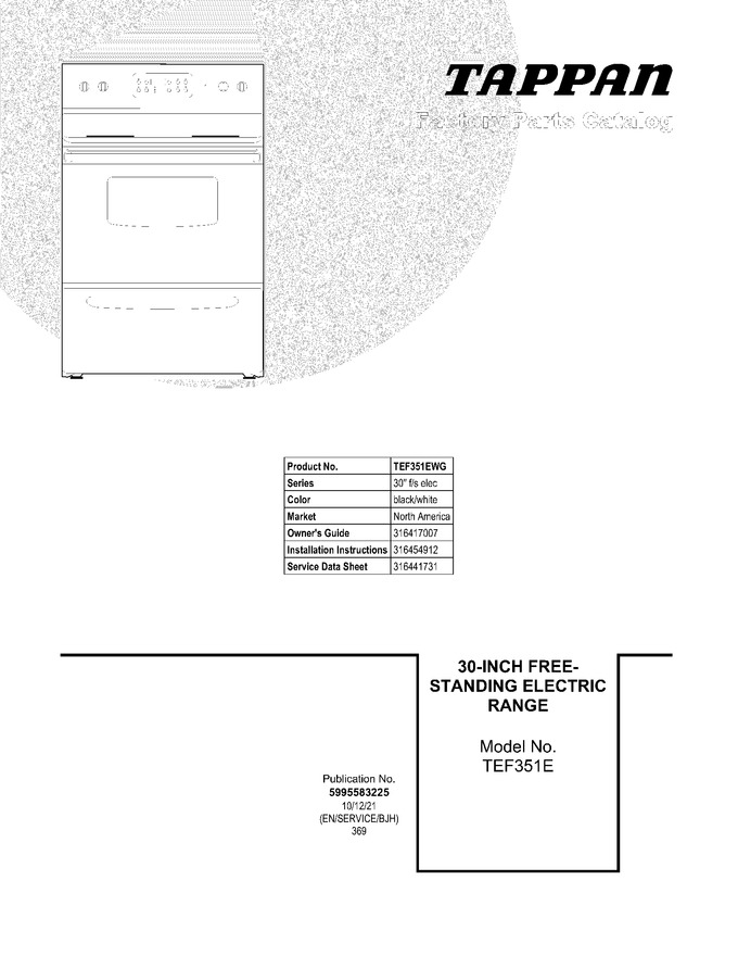 Diagram for TEF351EWG