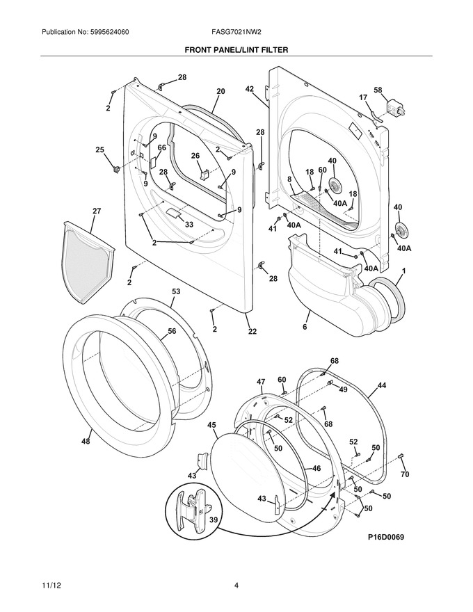 Diagram for FASG7021NW2