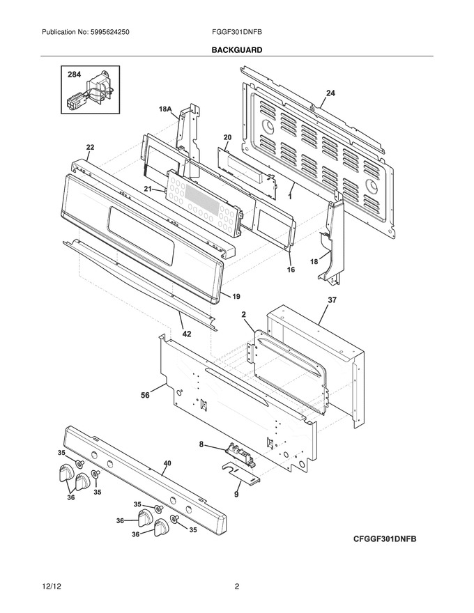 Diagram for FGGF301DNFB