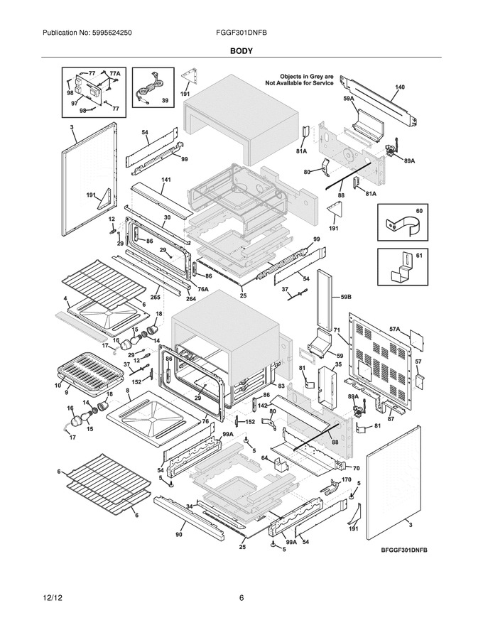 Diagram for FGGF301DNFB