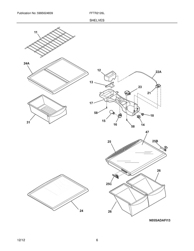 Diagram for FFTR2126LSA