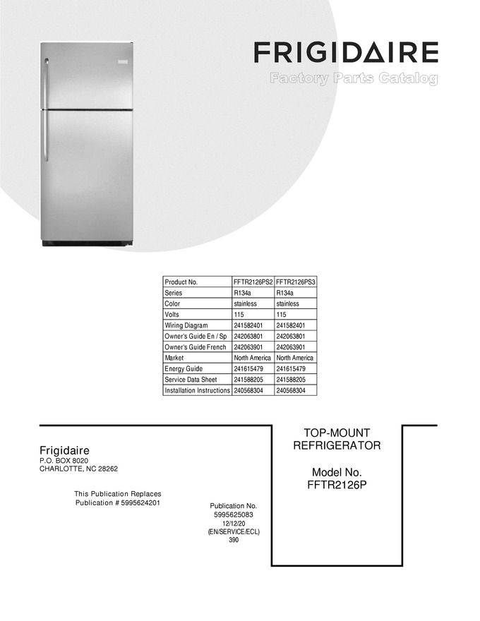 Diagram for FFTR2126PS3
