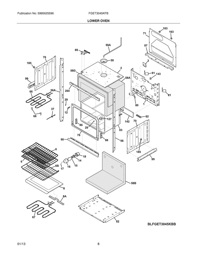 Diagram for FGET3045KFB