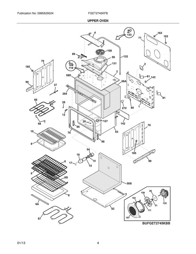 Diagram for FGET2745KFB