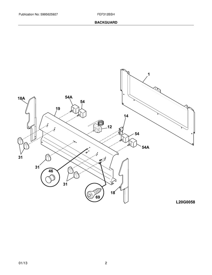 Diagram for FEF312BSH