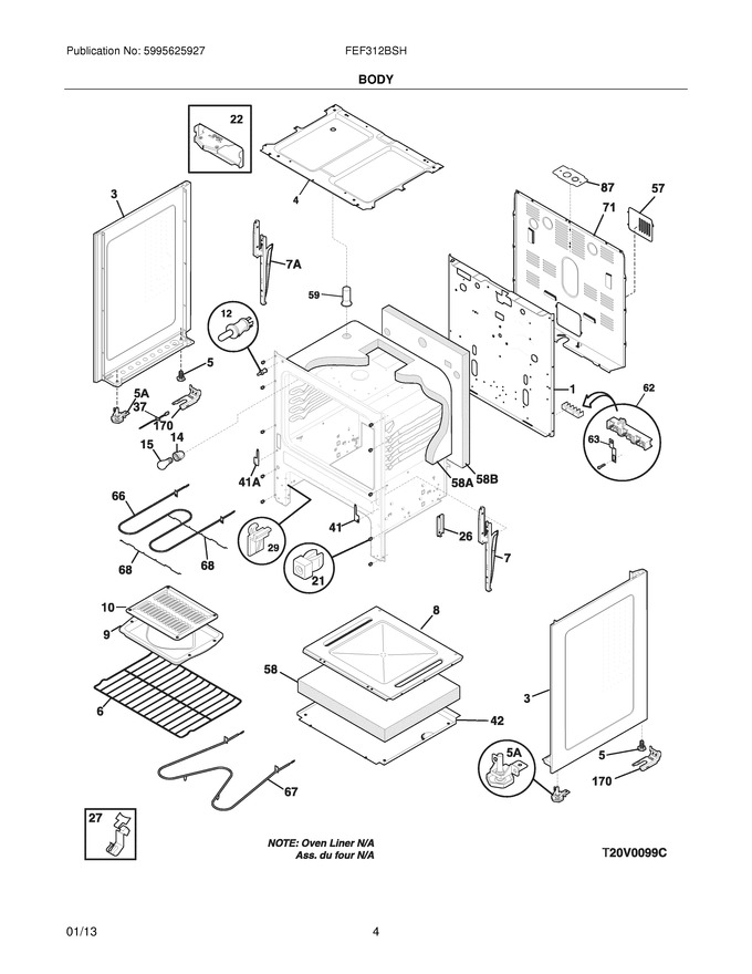 Diagram for FEF312BSH