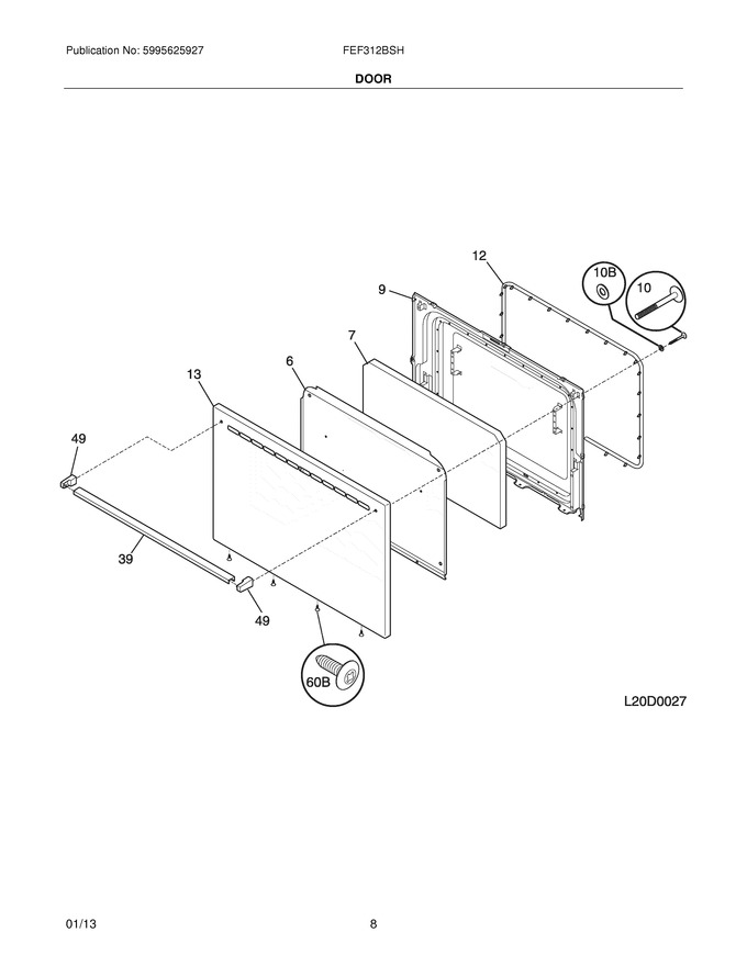 Diagram for FEF312BSH