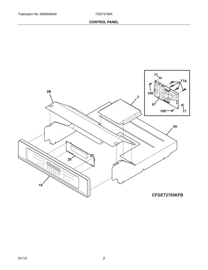 Diagram for FGET2765KWB
