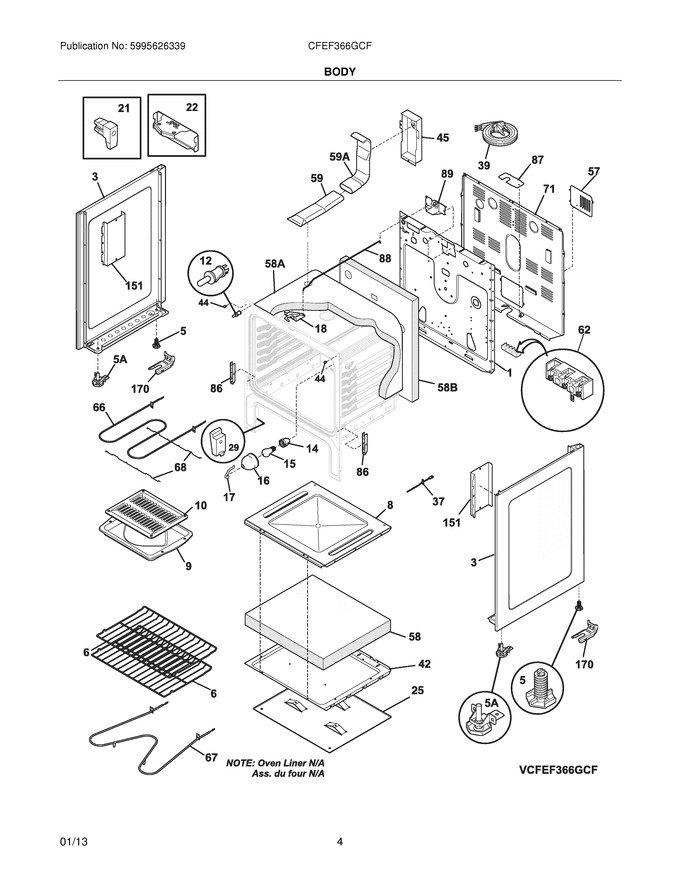 Diagram for CFEF366GCF