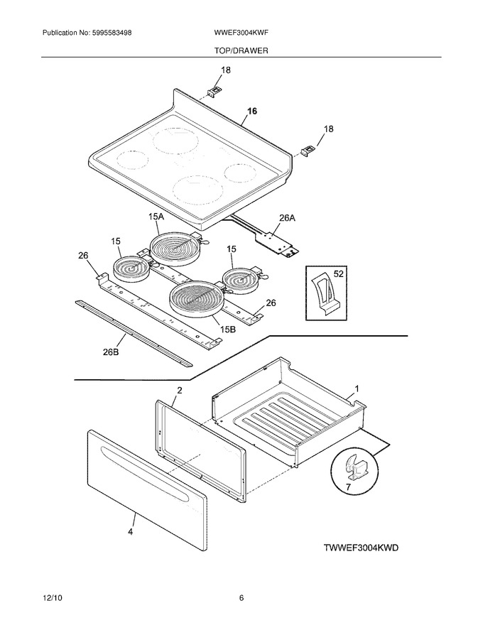 Diagram for WWEF3004KWF