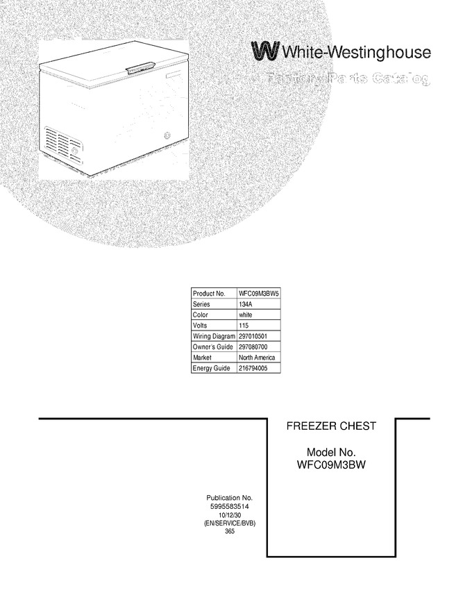 Diagram for WFC09M3BW5
