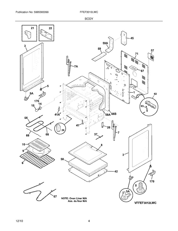 Diagram for FFEF3012LWC